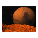 Mars from Phobos posters