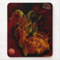 Mars in Aries mousepads