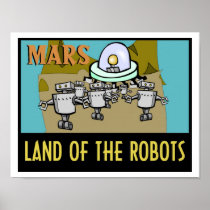 MARS - LAND OF THE ROBOTS POSTER posters