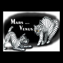 Mars meets Venus posters