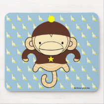 Mars Monkey Bananas Mousepad - FRANKIE mousepads