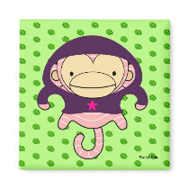 Mars Monkey Magnet - OLIVIA