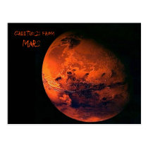 Mars postcards