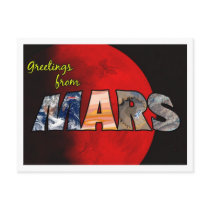 MARS POSTCARD