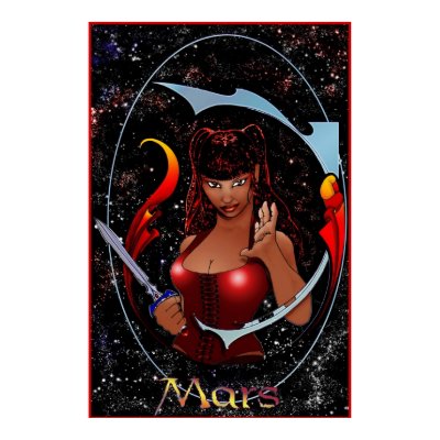 Mars Posters by Kaotiqua
