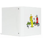 Mars Rover Golf Cart Vinyl Binders