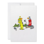 Mars Rover Golf Cart Invitation