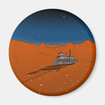 mars rover refrigerator magnets