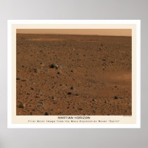 Mars Rover Spirit First Photo 2004 Posters