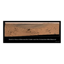Mars Rover Spirit's Destination:  Columbia Hills posters