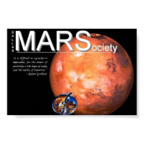 Mars Society Poster posters