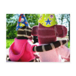 Mars Sock Monkey Post Card - Birthday