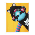 Mars Sock Monkey Post Card - Kit-Kat postcards