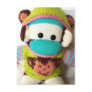 Mars Sock Monkey Post Card - Mochi