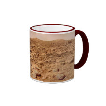 Mars Surface - Landscape View Coffee Mug