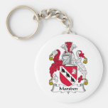 Marsden Family Crest Keychain