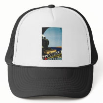 Marseille / Marseille - Cote D Azur France Travel Mesh Hat