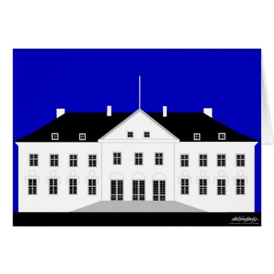 Marselisborg Palace - Art Gallery Selection Greeting Card by lonvig