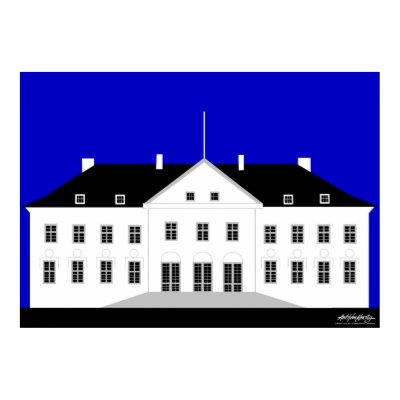 Marselisborg Palace - Art Gallery Selection Poster by lonvig