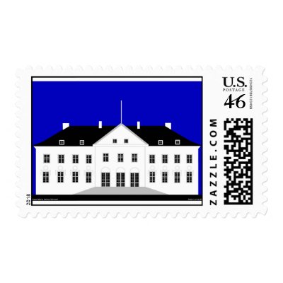 Marselisborg PalaceAarhus City Postage by lonvig