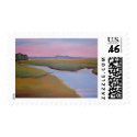 Marsh Channel Sunrise postage