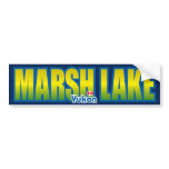 Marsh Lake Bumper bumper stickers