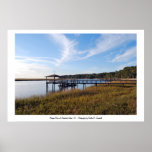 Marsh side dock poster