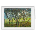 "MARSH TREES"  WATERCOLOR PRINT - Customized cards