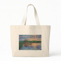 Marsh View at Pawleys Island Tote Bags