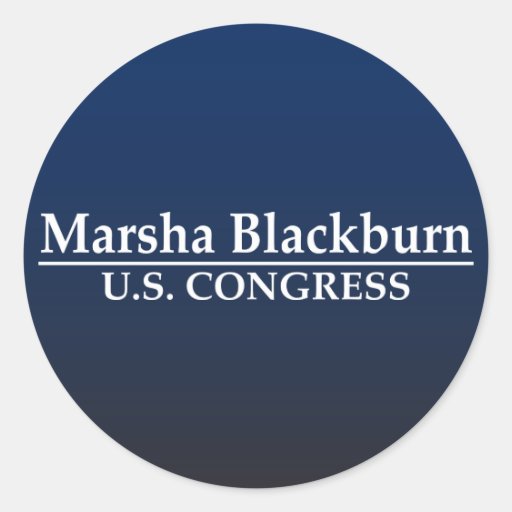 Marsha Blackburn U.S. Congress Sticker