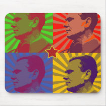 MARSHAL TITO POP ART PORTRAIT MOUSE MATS