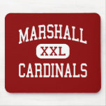 Marshall - Cardinals - High - Marshall Wisconsin Mouse Mat