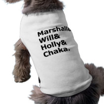 Marshall & Chaka pet clothing
