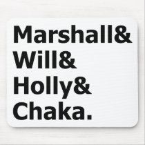 Marshall & Chaka Mouse Pads