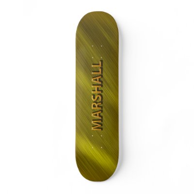 marshall custom skateboard deck by mantisgraffix