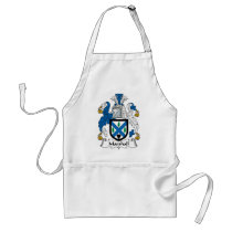 Marshall Family Crest aprons by coatsofarms Marshall Family Crest aprons