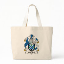 Marshall Family Crest bags by coatsofarms Marshall Family Crest bags