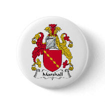 Marshall Family Crest buttons