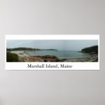 Marshall Island Beach Maine Print