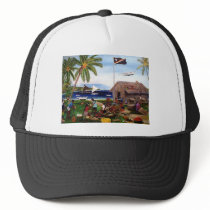 Marshall Island Drawing hats by Carolyn_Ishoda Marshall Island Drawing hats