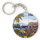 Marshall Island Drawing Keychains