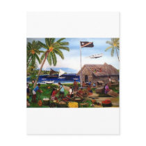 Marshall Island Drawing postcards by Carolyn_Ishoda Marshall Island Drawing postcards