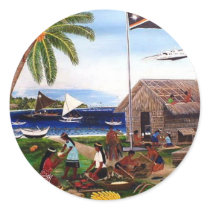 Marshall Island Drawing stickers
