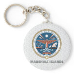 Marshall Islands Coat of Arms Key Chain