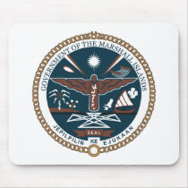 Marshall Islands Coat of Arms Mousepad