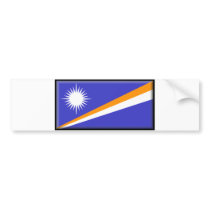 Marshall Islands Flag bumper stickers