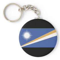 Marshall Islands Flag Keychains