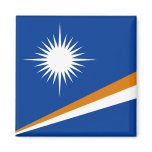 Marshall Islands Flag Refrigerator Magnet