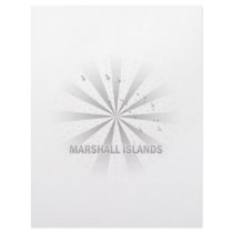 Marshall Islands Flag Map 2.0 Custom Letterhead