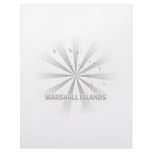 Marshall Islands Flag Map 2.0 Custom Letterhead